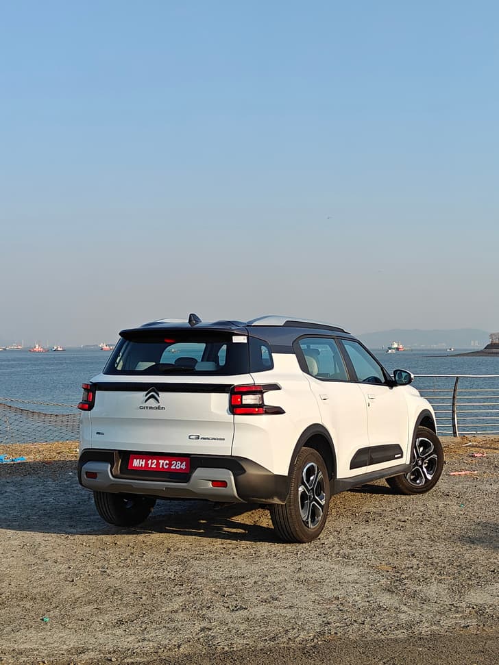 Citroen Aircross Rear View Citroen Aircross Rear View