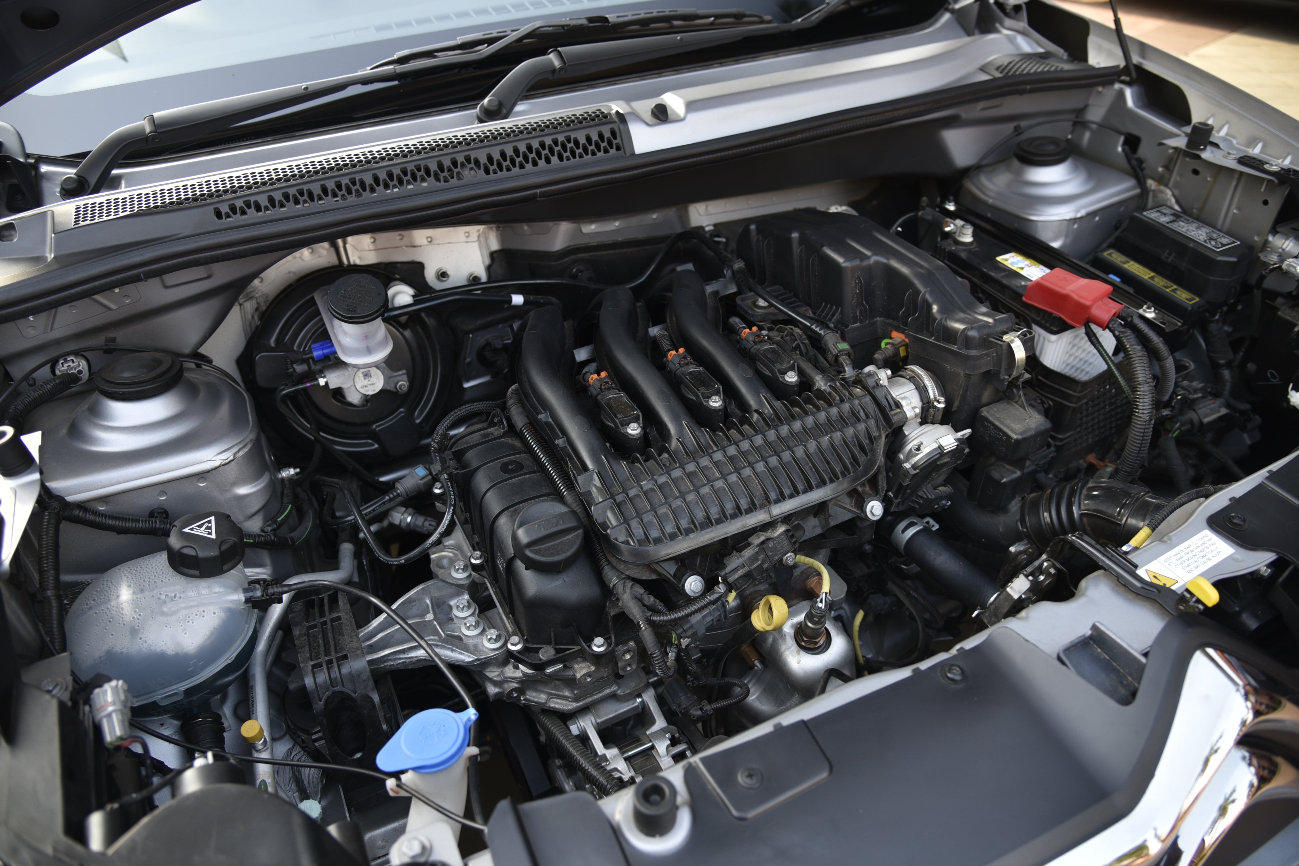 Citroen C3 Open Bonnet Engine Shot Image – C3 Photos in India | Autocar ...
