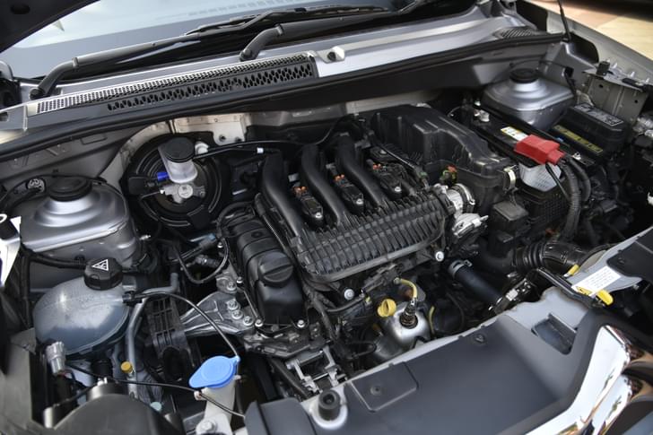 Open Bonnet Engine Shot