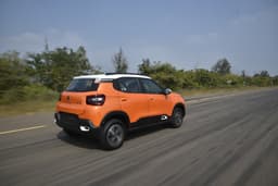 Citroen eC3X Rear View