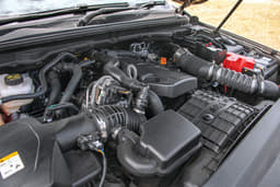 Ford Endeavour Open Bonnet Engine Shot