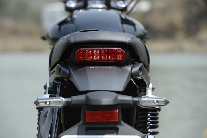 Honda Bikes Cb350rs Rear View