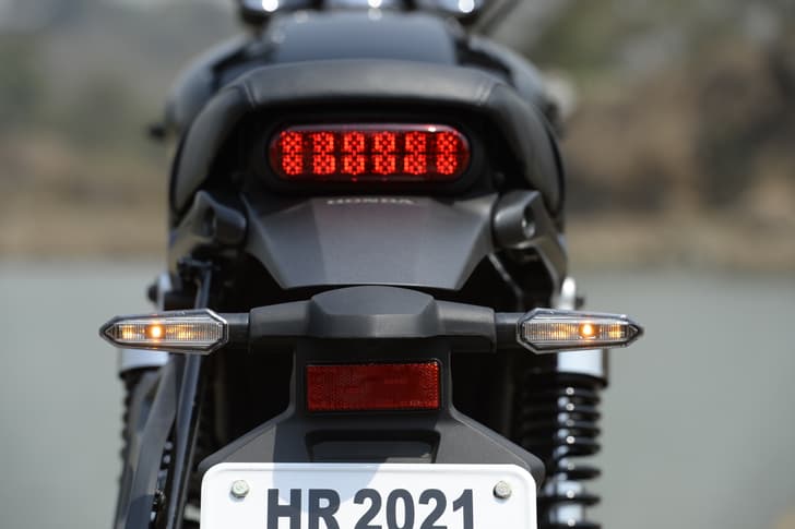 Honda Bikes Cb350rs Rear View
