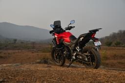 Honda Bikes Nx500 Rear View