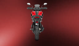 Honda Bikes Nx200 Rear View