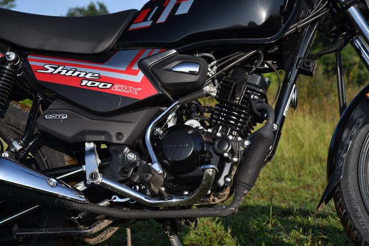 Honda Bikes Shine 100 Dx Color Black