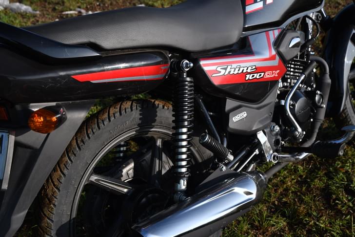 Honda Bikes Shine 100 Dx Color Black