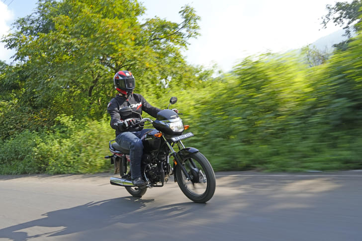 Honda Bikes Shine 100 Dx Front Left Three Quarter