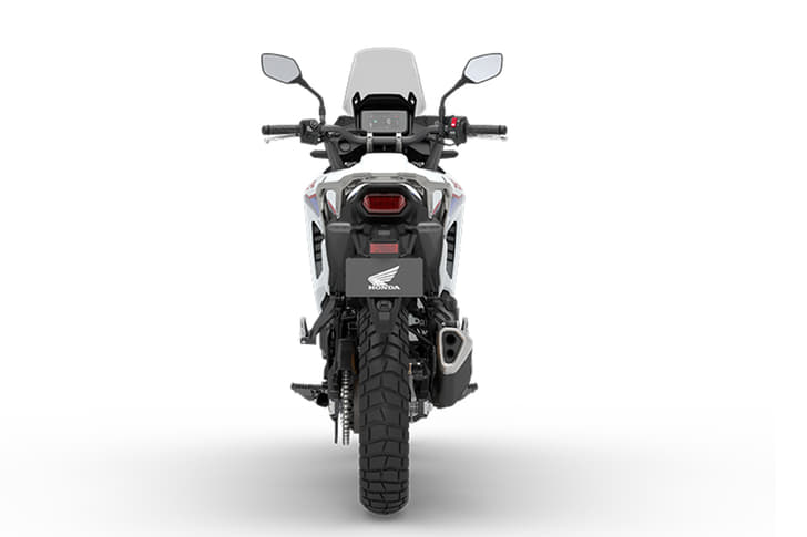 Honda Bikes Transalp 750 Rear View Honda Bikes Transalp 750 Rear View