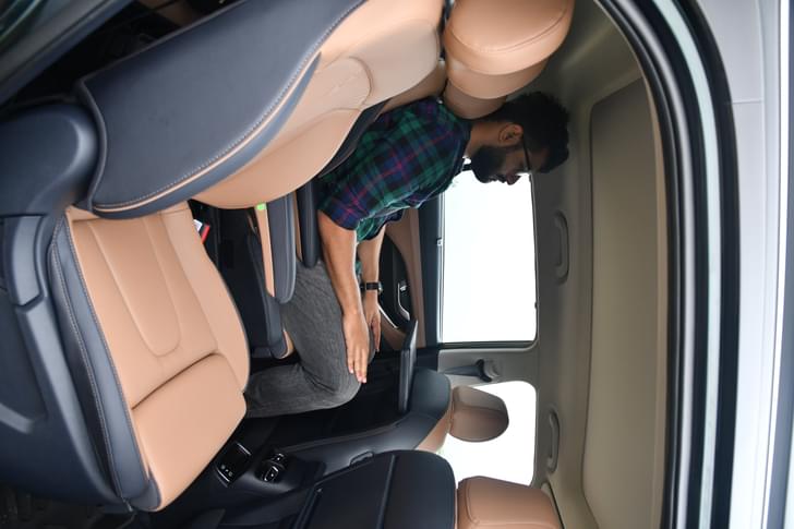 Hyundai Alcazar Second Row Seats