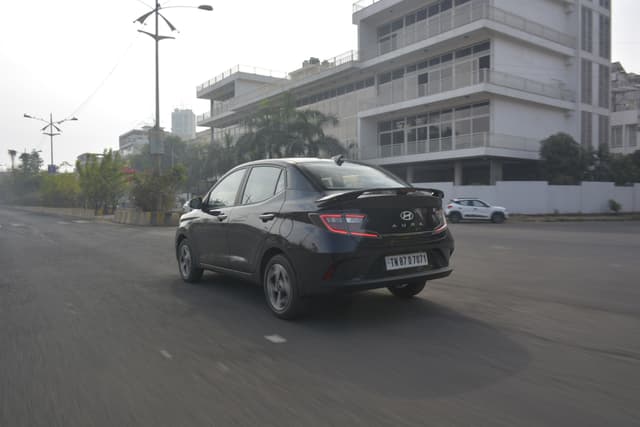 Hyundai Aura Rear View
