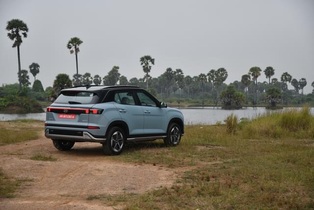 Hyundai Creta Electric Rear View