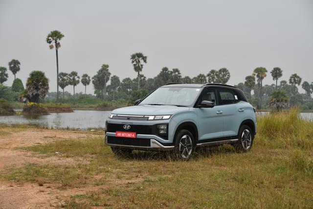 Hyundai Creta Electric Front Right Three Quarter