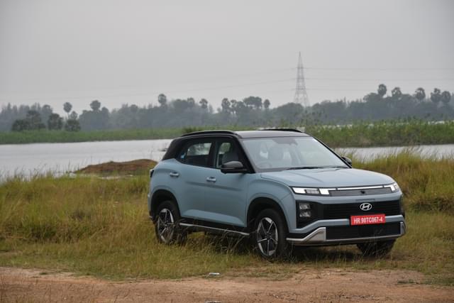 Hyundai Creta Electric Front Right Three Quarter