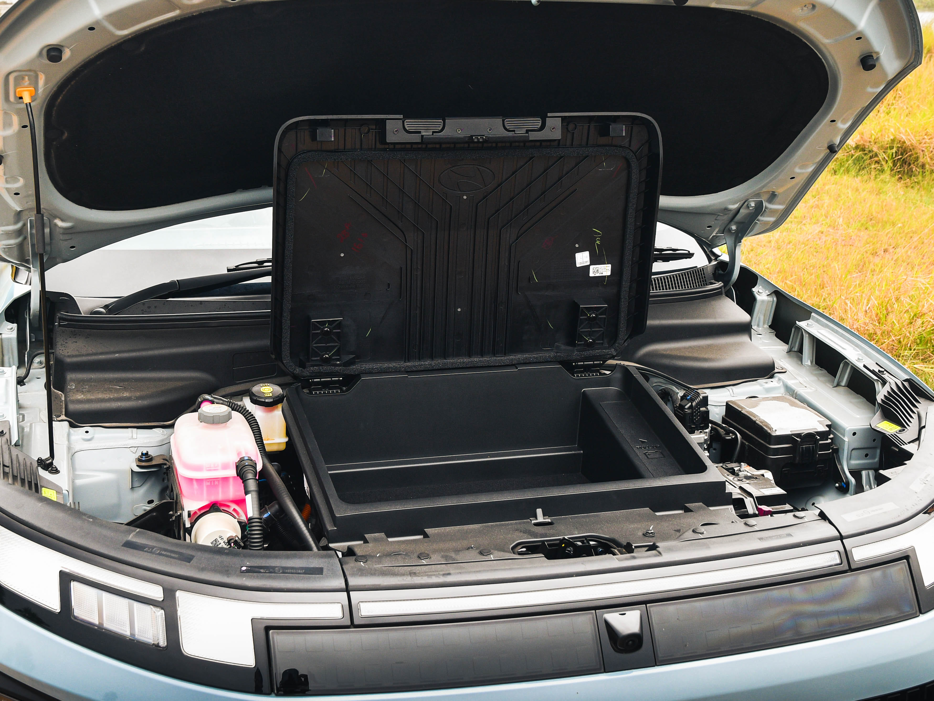 Open Bonnet Engine Shot