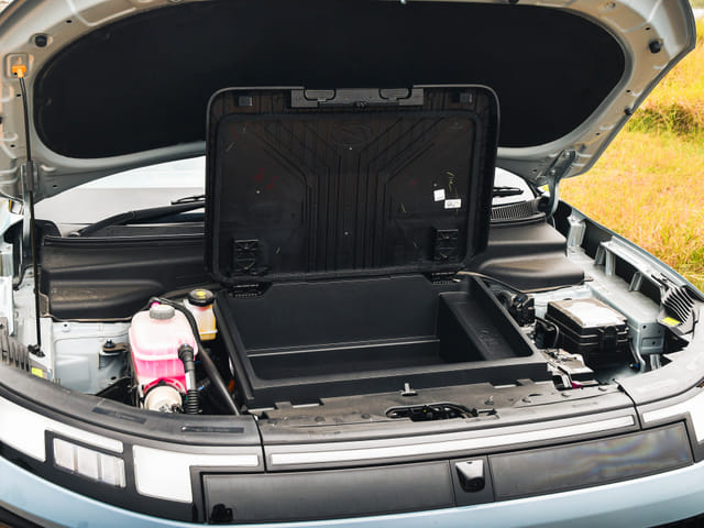 Open Bonnet Engine Shot