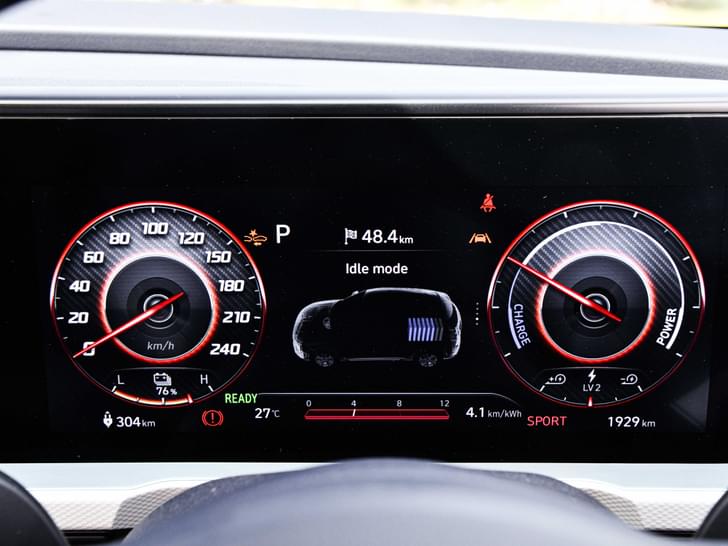 Hyundai Creta Electric Dashboard