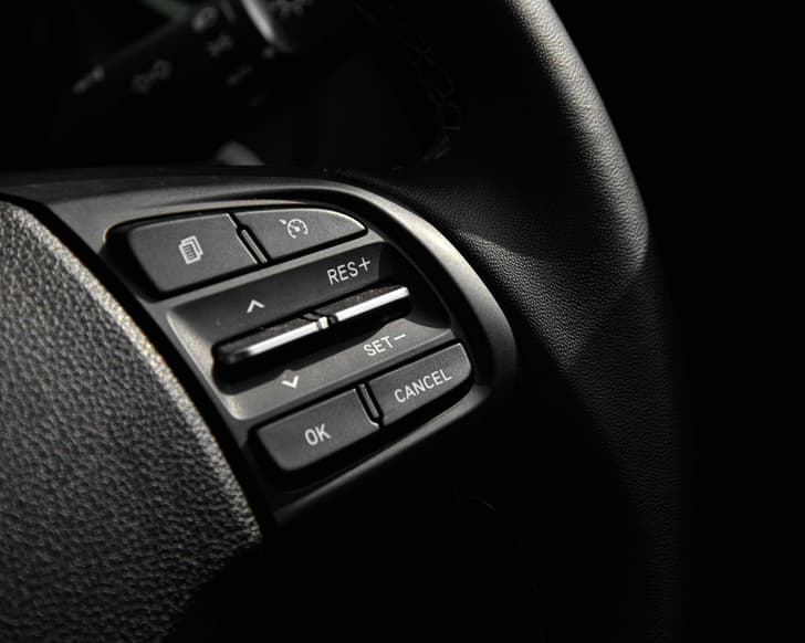Leather-wrapped Steering Wheel