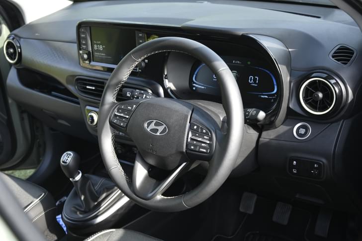 Hyundai Exter Dashboard