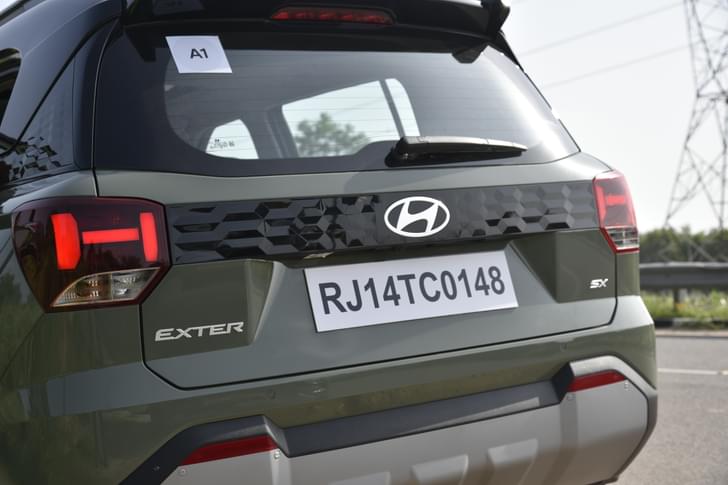 Hyundai Exter Rear View
