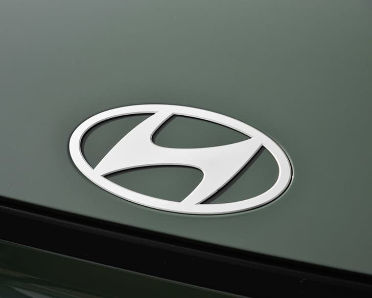 Hyundai Exter Front Logo