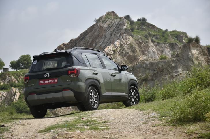 Hyundai Exter Rear View