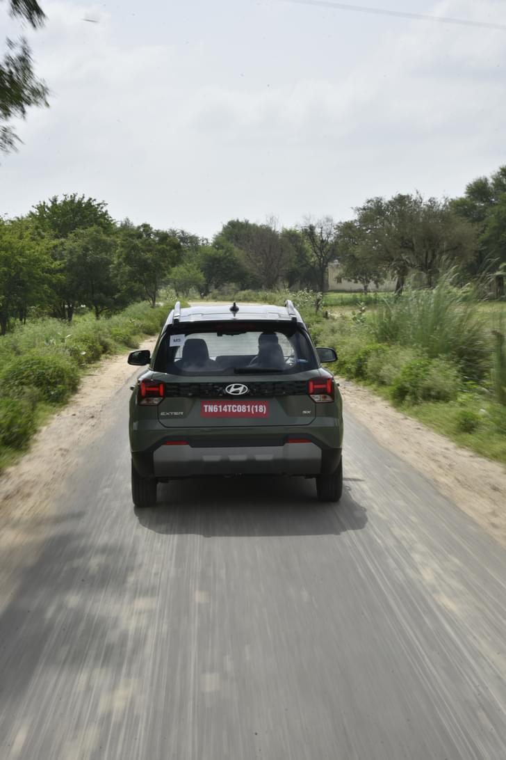 Hyundai Exter Rear View
