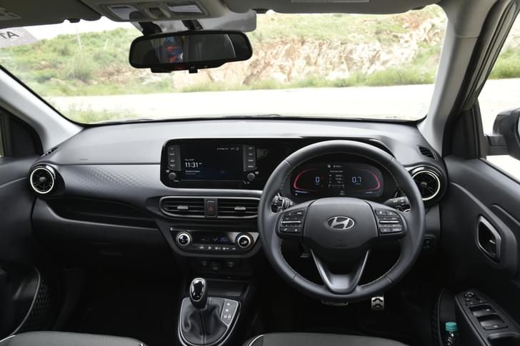 Hyundai Exter Dashboard