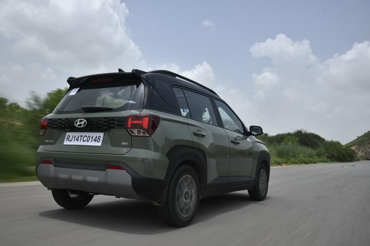 Hyundai Exter Rear View