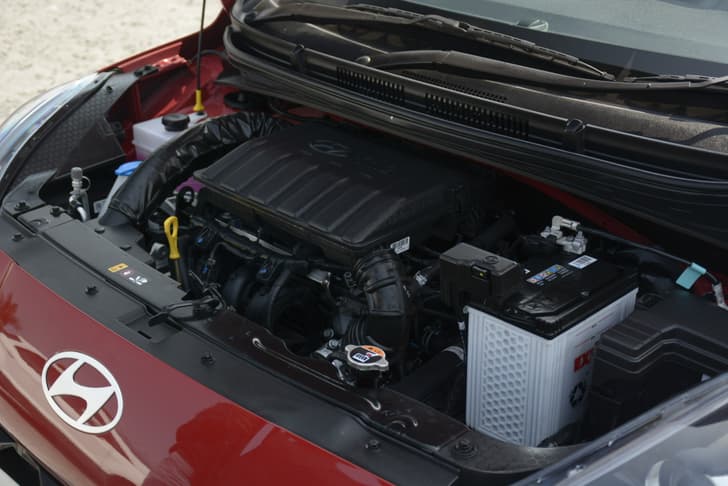 Hyundai Grand I10 Nios Open Bonnet Engine Shot
