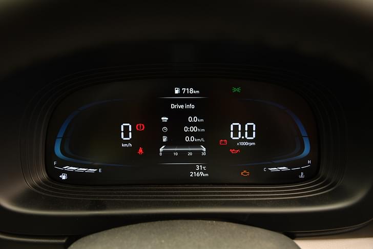 Hyundai Venue Dashboard