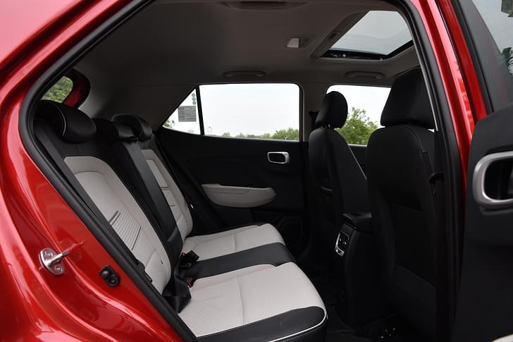 Hyundai Venue Second Row Seats