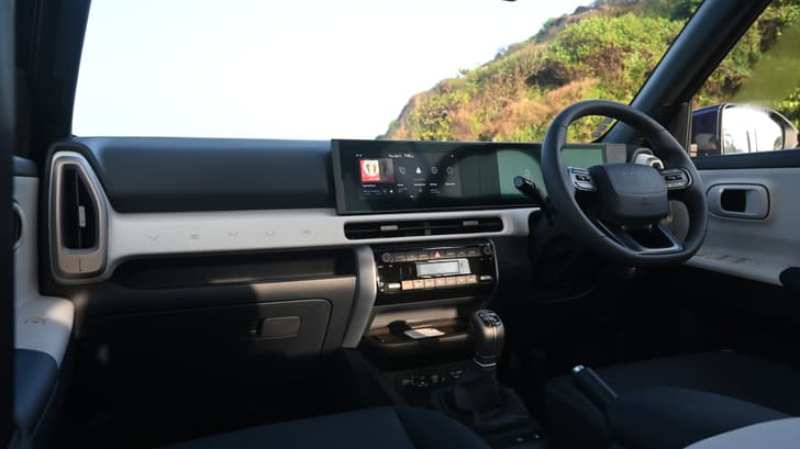 Hyundai Venue Dashboard