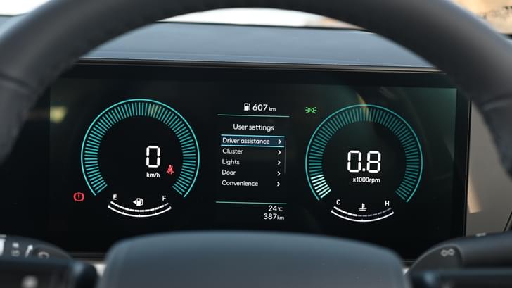 Hyundai Venue Dashboard