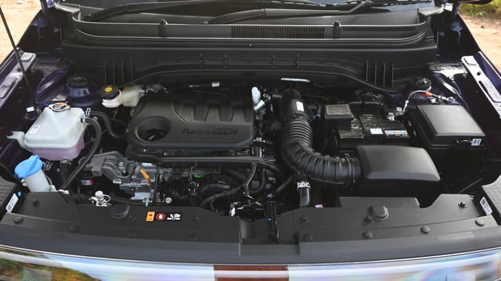 Hyundai Venue Open Bonnet Engine Shot
