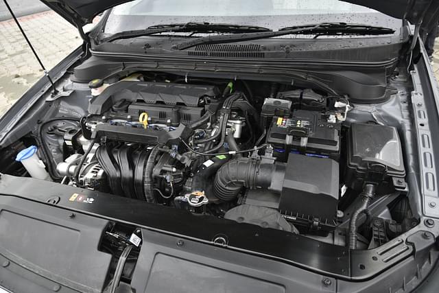 Open Bonnet Engine Shot