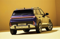 Hyundai Venue Rear View Hyundai Venue Rear View