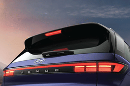 Hyundai Venue Rear View Hyundai Venue Rear View