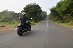 Indian Chief Dark Horse Rear View