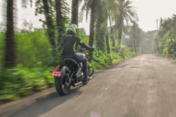 Jawa 42 Bobber Rear View