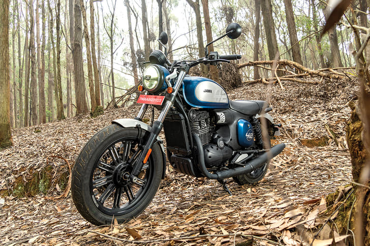 Jawa 42 Fj Front Right Three Quarter