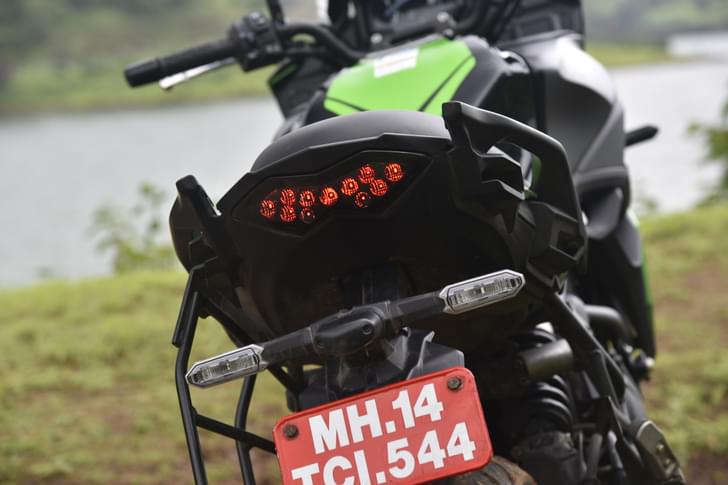 Kawasaki Versys 650 Rear View