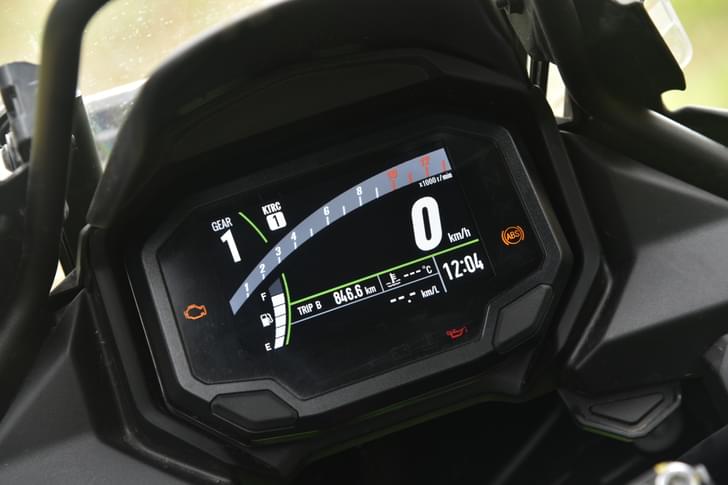 Kawasaki Versys 650 Tripmeter