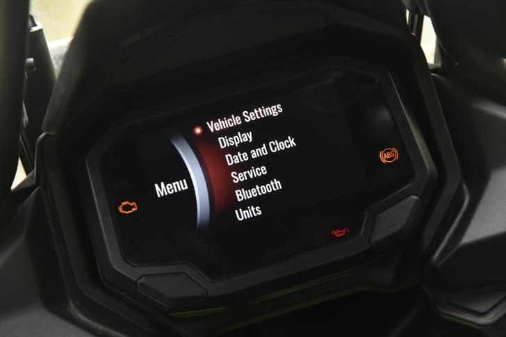 Kawasaki Versys 650 Left Side Multifunction Switchgear