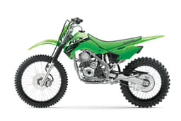 Kawasaki KLX140F Front Left Three Quarter