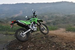 Kawasaki KLX230 Rear View