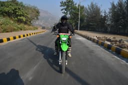 Kawasaki KLX230 Front View