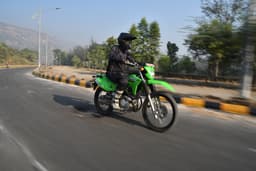 Kawasaki KLX230 Front Right Three Quarter