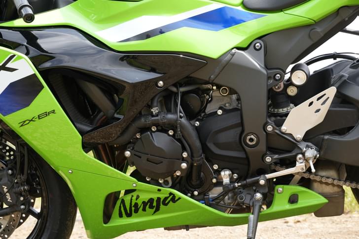 Kawasaki Ninja Zx 6r Front Left Three Quarter