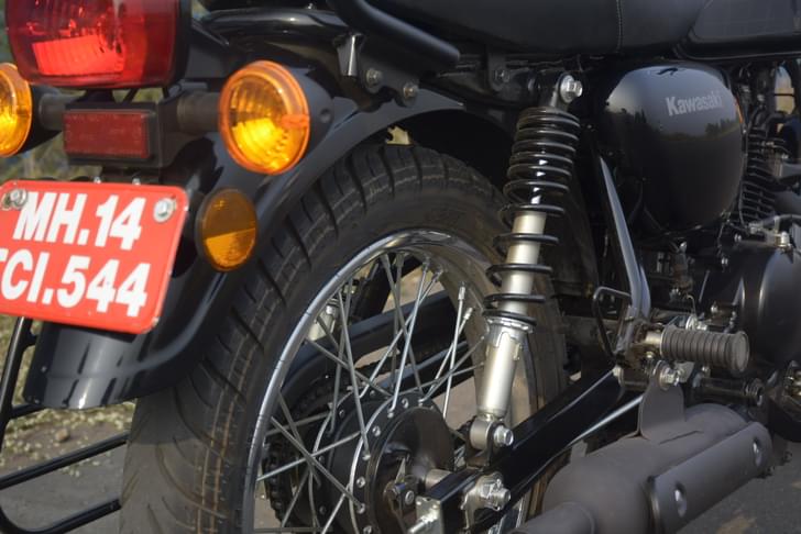 Kawasaki W175 Rear View